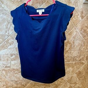 Monteau blue top small